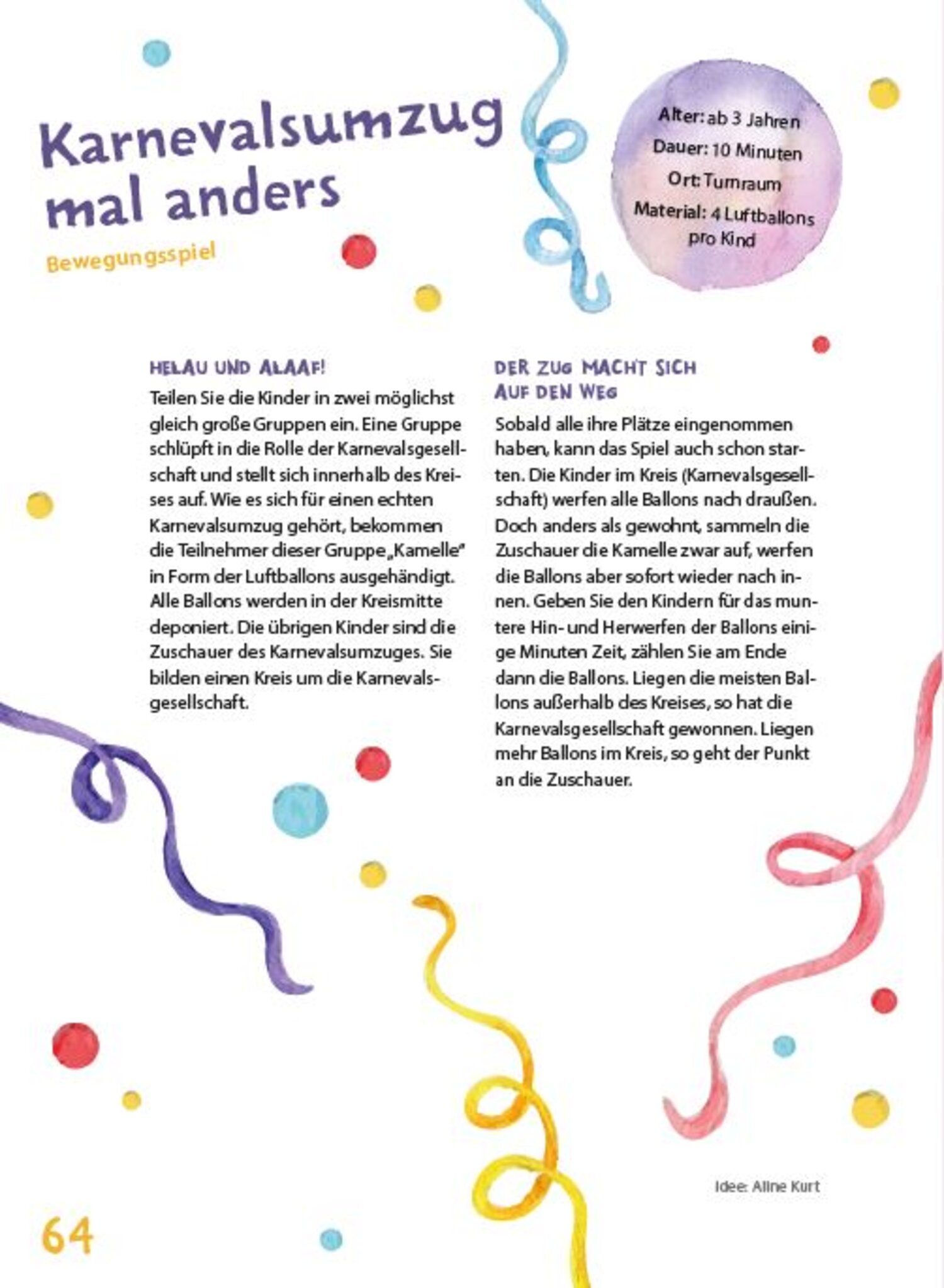 55 Gute Laune Spiele: Die schönsten Kita-Kreisspiele - Klett Kita